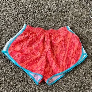 Orange Running Shorts